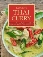 Favorite Thai Curry: Quick and Easy Thai Cookbook