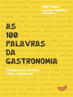 As 100 palavras da gastronomia