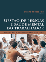 Gestão de pessoas e saúde mental do trabalhador: Fundamentos e intervenções com base na psicologia