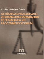 As técnicas processuais diferenciadas do mandado de segurança no procedimento comum