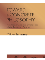 Toward a Concrete Philosophy: Heidegger and the Emergence of the Frankfurt School