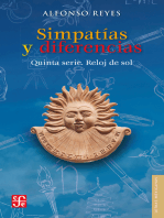 Simpatías y diferencias: Quinta serie. Reloj de sol