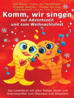 Komm, wir singen zur Adventszeit und zum Weihnachtsfest: Das Liederbuch mit allen Texten, Noten und Gitarrengriffen zum Mitsingen und Mitspielen