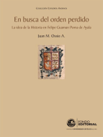 En busca del orden perdido: La idea de la Historia en Felipe Guaman Poma de Ayala