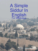 A Simple Siddur In English