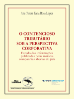 O contencioso tributário sob a perspectiva corporativa: Estudo das informações publicadas pelas maiores companhias abertas do país