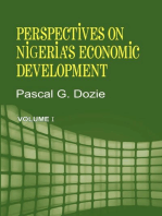 Perspectives on Nigeria's Economic Development Volume I