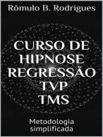 Curso de hipnose, regressão, TVP, TMS: Curso simplificado