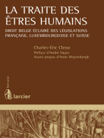 La traite des êtres humains