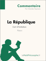 La République de Platon - L'art d'imitation (Commentaire): Comprendre la philosophie avec lePetitPhilosophe.fr