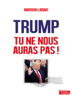 Trump, tu ne nous auras pas !: Plaidoyer pour l’Europe