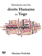 Situation sur les droits Humains au Togo: Regard juridique sur le Togo