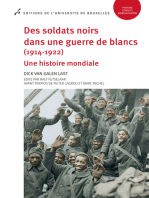 Des soldats noirs dans une guerre de blancs (1914-1922): Une histoire mondiale