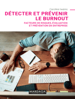 Détecter et prévenir le burnout: Facteurs de risques, évaluation et prévention en entreprise