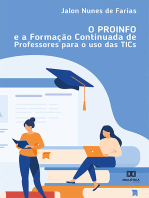 O PROINFO e a formação continuada de professores para o uso das TICs