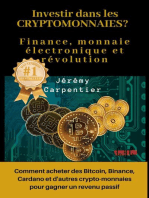 Investir dans les Crytomonnaies? Finance, Monnaie Électronique et Révolution