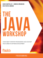 The Java Workshop: Learn object-oriented programming and kickstart your career in software development