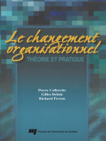 Changement organisationnel : Théorie et pratique