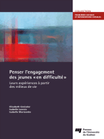 Penser l'engagement des jeunes « en difficulté »: Leurs expériences à partir des milieux de vie