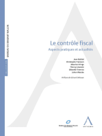 Le contrôle fiscal: Aspects pratiques et actualités