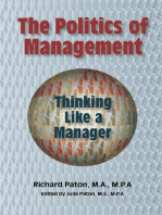 The Politics of Management: Thinking Like a Manager