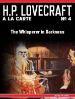 The Whisperer in Darkness: H.P. Lovecraft a la Carte No. 4