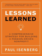 Lessons Learned: A Comprehensive Strategy for Building a Passion-Driven Nonprofit