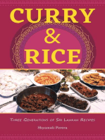 Curry & Rice: Three Generations of Sri Lankan Recipes