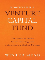 How To Raise A Venture Capital Fund: The Essential Guide on Fundraising and Understanding Limited Partners