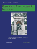 Essentials of Homeopathic Medicine: Case Taking, Case Analysis, Case Management and 13 Polychrests