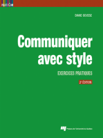 Communiquer avec style, 2e édition: Exercices pratiques