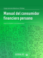 Manual del consumidor financiero peruano: Aspectos legales y procedimentales