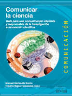 Comunicar la ciencia: Guía para una comunicación eficiente y responsable de la investigación e innovación científica