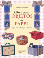 Cómo crear objetos de papel