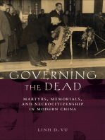 Governing the Dead: Martyrs, Memorials, and Necrocitizenship in Modern China