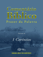 Comentário Bíblico Prazer da Palavra, fascículo 46 — 1 Coríntios: 1 Coríntios