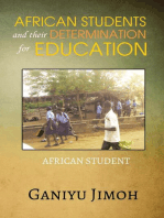 African Student and their Determination for Education