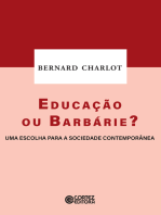 Educação ou barbárie?: uma escolha para a sociedade contemporânea