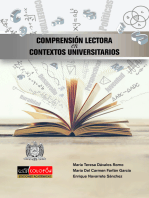 Comprensión lectora en contextos universitarios