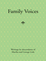 Family Voices: Writings by Descendants of Luise Martha Krause and George Link