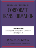 The Role of the Ceo in Corporate Transformation: The Story of Dairibord Zimbabwe Limited