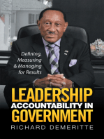 Leadership Accountability in Government: Defining, Measuring & Managing for Results