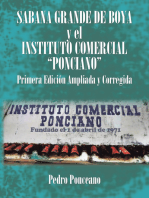 Sabana Grande De Boya Y El Instituto Comercial “Ponciano”: Primera Edición Ampliada Y Corregida