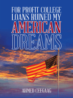 For-Profit College Loans Ruined My American Dreams