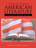 How to Teach American Literature: Student Review Questions and Tests