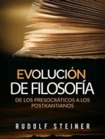 Evolución de Filosofía: De los Presocráticos a los Postkantianos