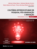 Coletânea Interdisciplinar em Pesquisa, Pós-Graduação e Inovação - vol. 2: Humanidades e Letras