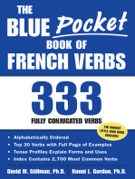 The Blue Pocket Book of French Verbs: 333 Fully Conjugated Verbs