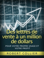 Des lettres de vente à un million de dollars (Traduit): Pour votre propre usage et votre profit