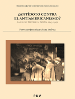 ¿Antídoto contra el antiamericanismo?: American Studies en España, 1945-1969